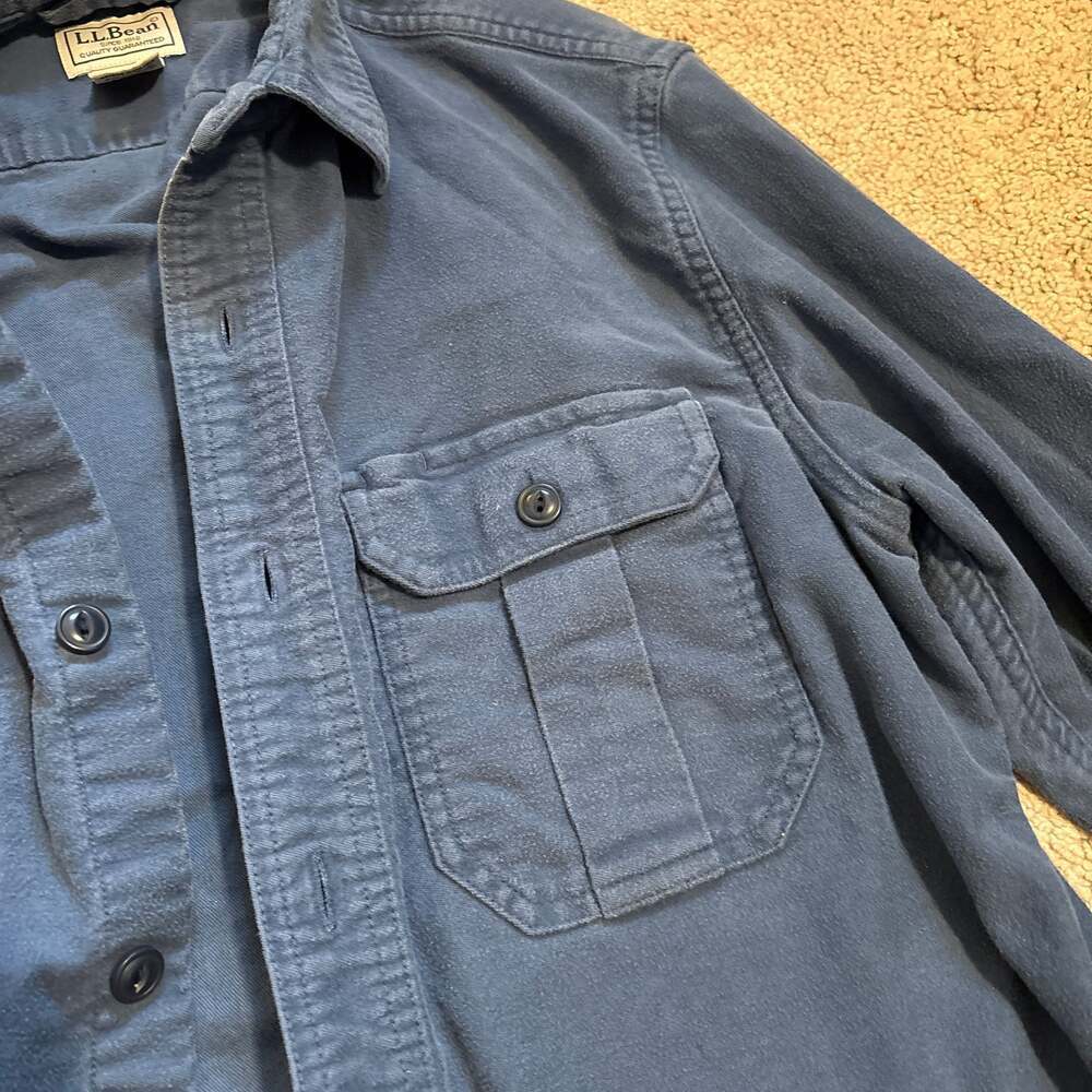 Men's 1912 Field Flannel Shirt, Slightly Fitted Untucked Fit, - Picture 6 of 6